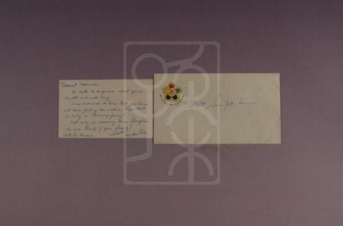 1961年4月26日马海德致宋庆龄信