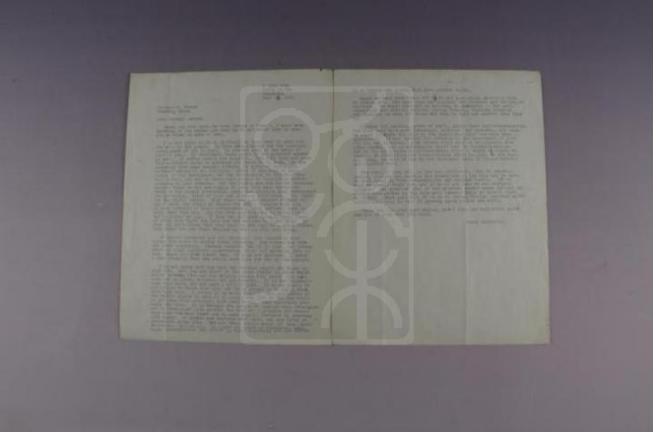 1943年6月16日宋庆龄致弗农上校信底稿