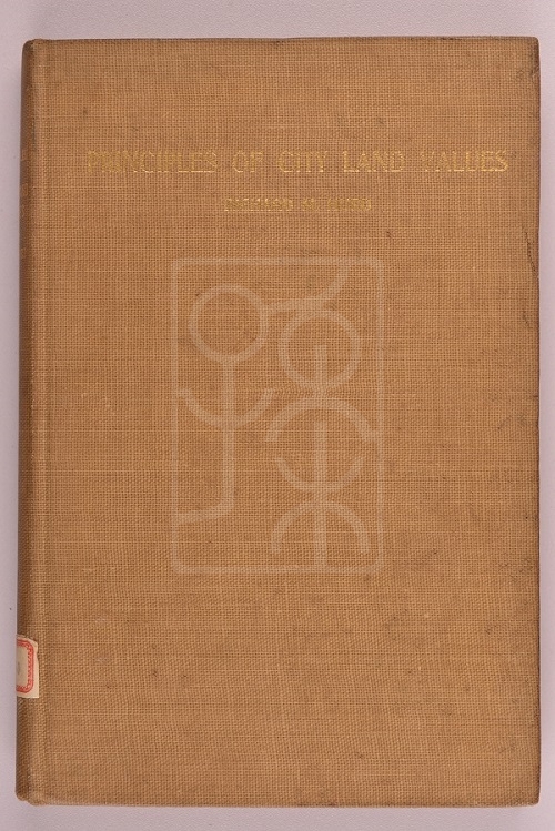 1911年版《城市土地价值原则》（Principles of City Land Values）