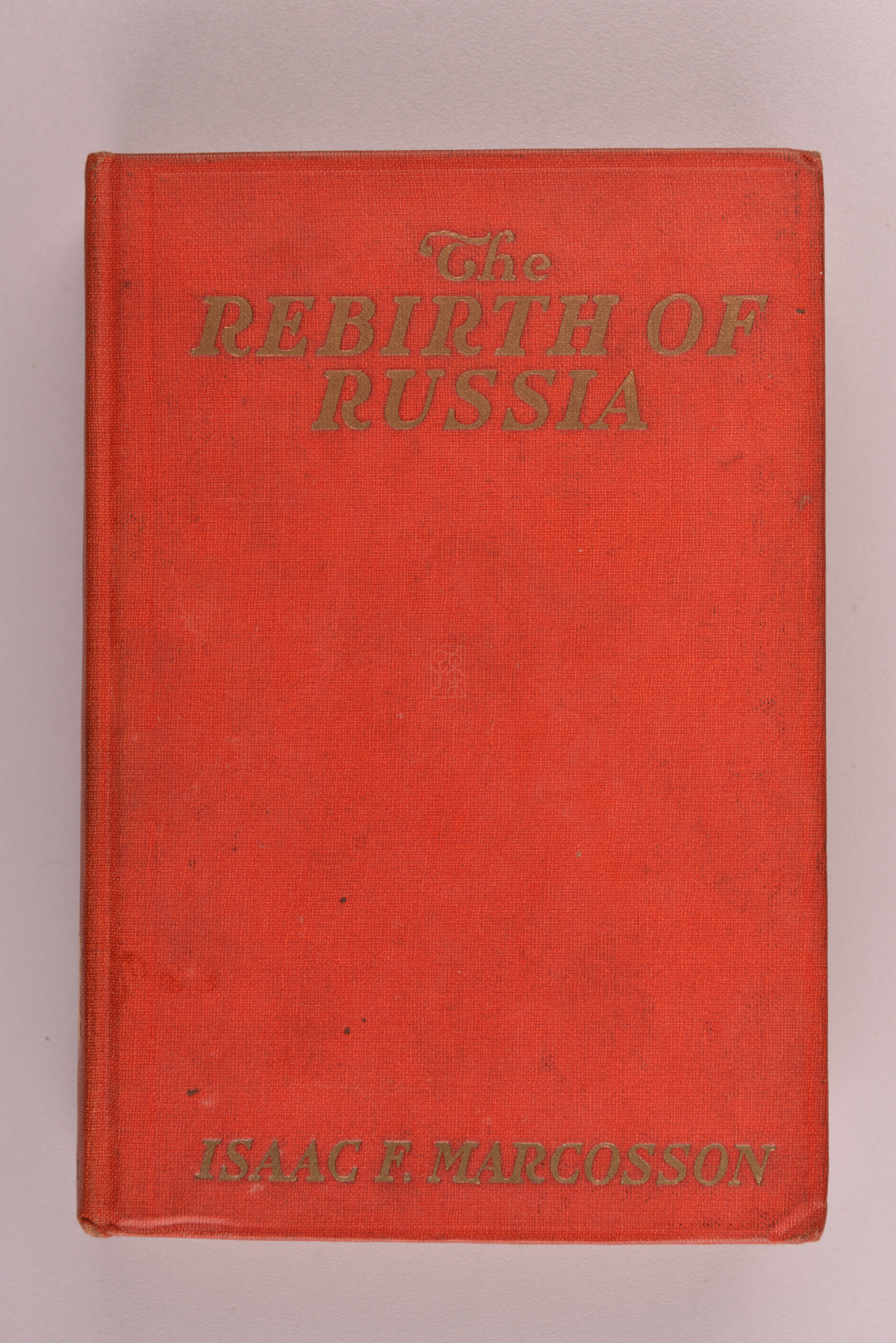 1917年版《俄国的新生》（The Rebirth of Russian）