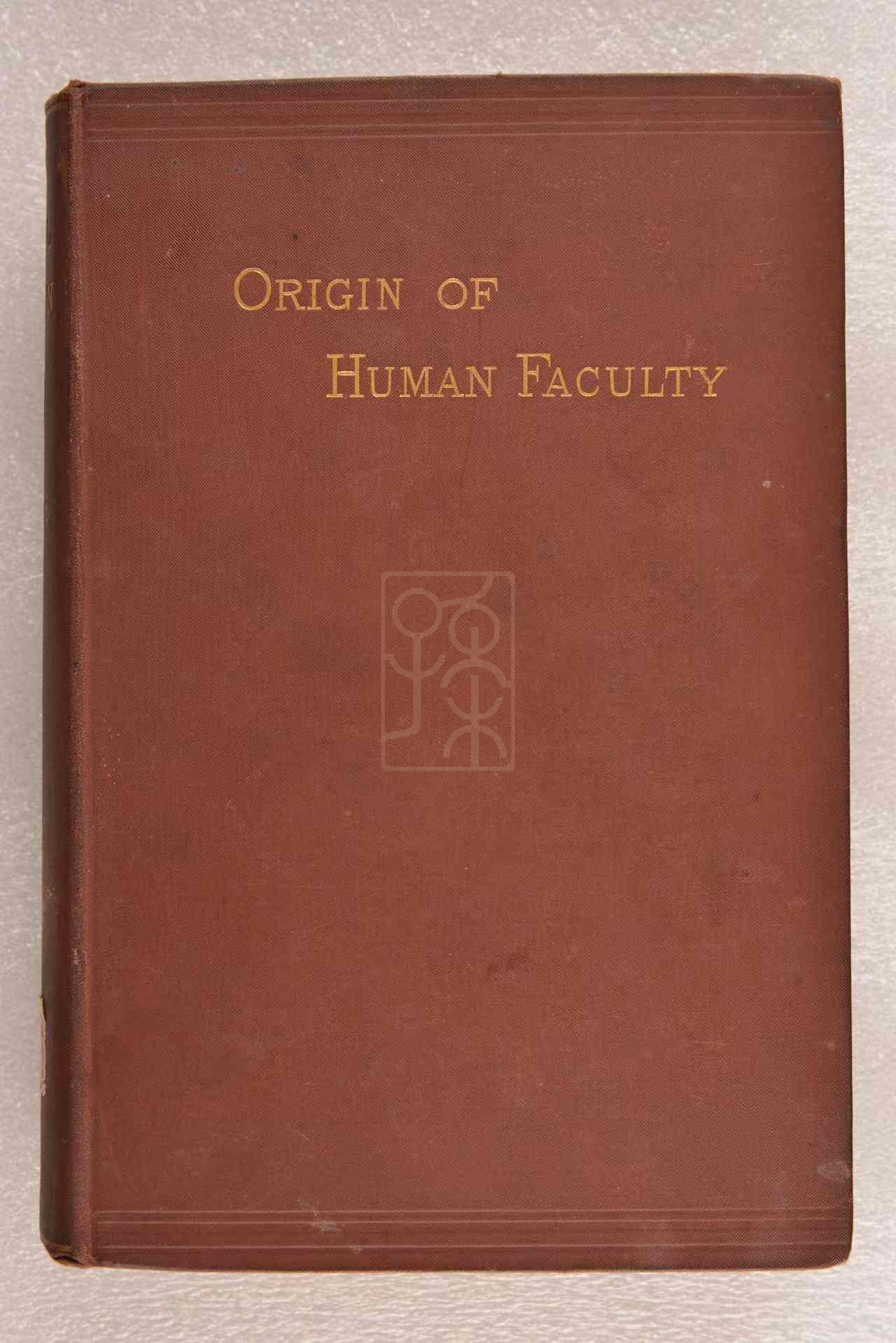 1893年版《人类智力的进化：人类能力的起源》（Mental Evolution in Man：Origin of Human Faculty）
