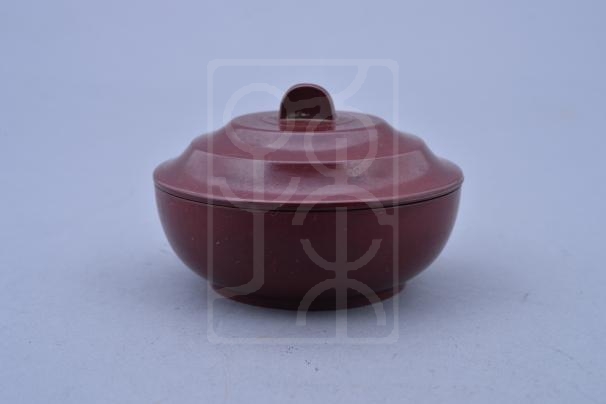 塑料带盖圆盒