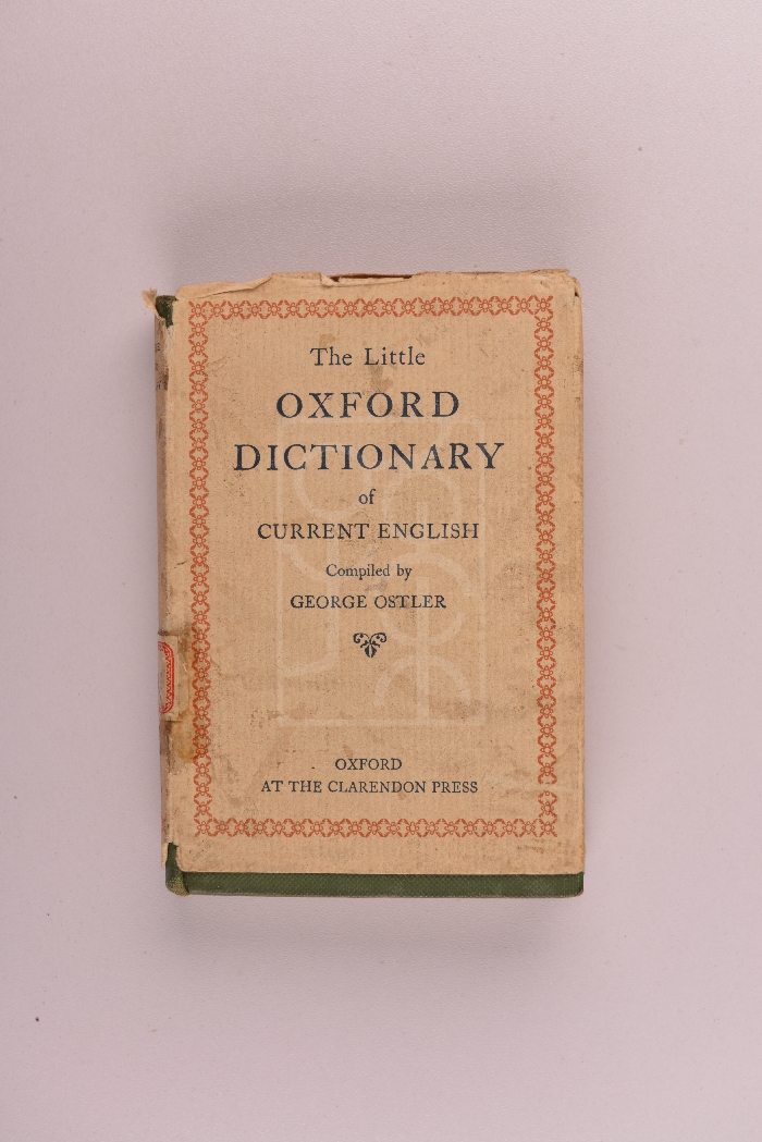 1930年《牛津现代英语小词典》（The Little Oxford Dictionary of Current English）