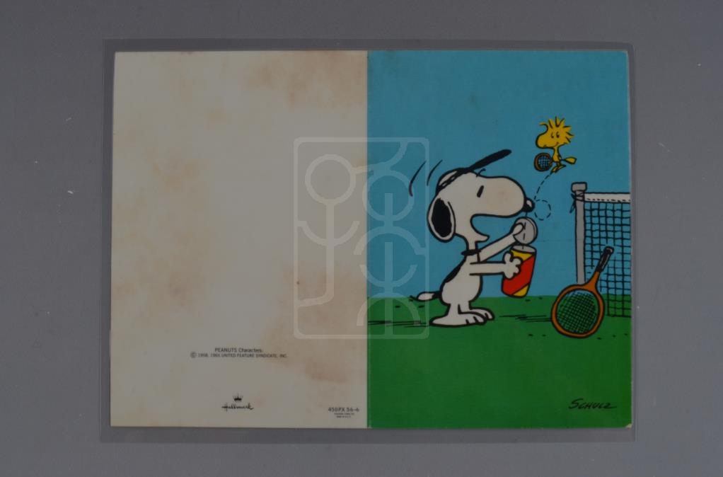 1978年11月26日宋庆龄致邓勤贺卡